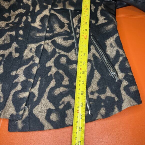 Diane Von Furstenberg Marvela Lamb Leather Jacket size 2 - Picture 11 of 11